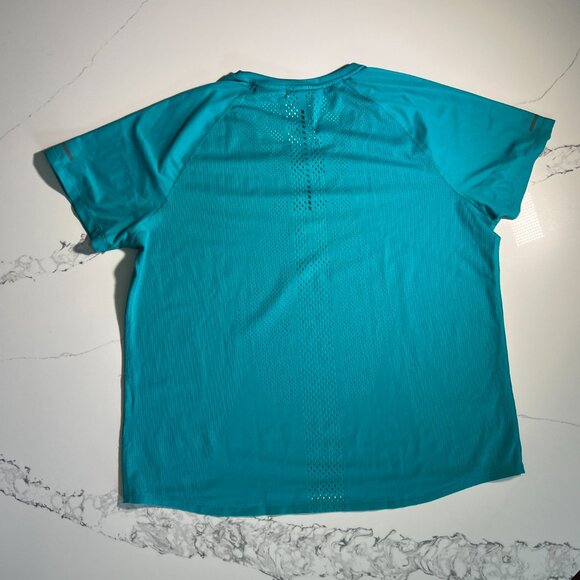 NWOT - ASICS - Ventilate Short Sleeve TShirt - Turquoise Green - Size XL - Picture 6 of 16